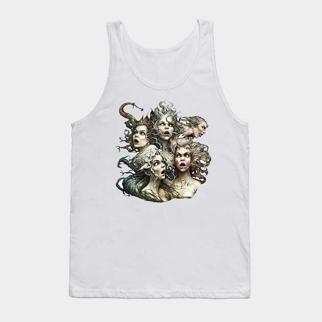 The Sirens Tank Top by YeCurisoityShoppe